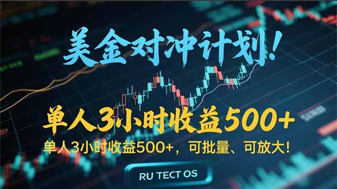 长久稳定的撸美金项目，平均3小时收入 500+，可公司实地考察实地操作！-优优云网创